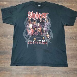 Vintage Slipknot We Won’t Die Tour Concert Band T-Shirt 2004 Anvil SZ XL
